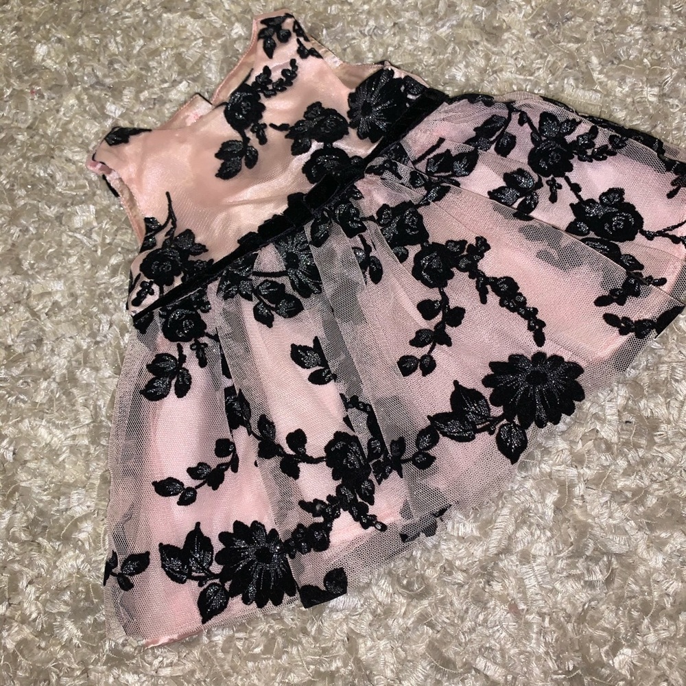 Pink & Black dress